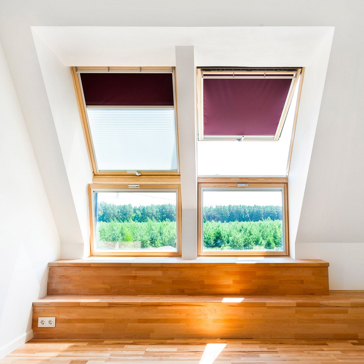 persiana para ventana de tejado dúo