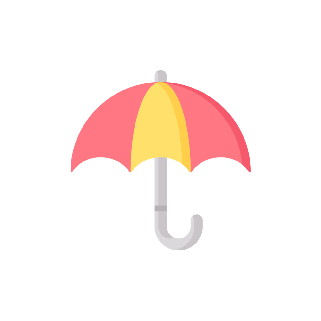 motif logo pluie parapluie