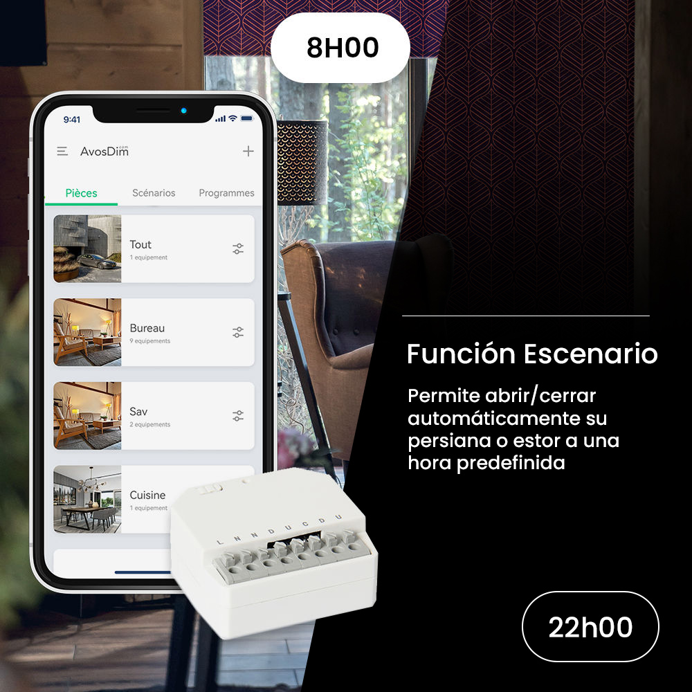 Programmazione tapparella tramite ricevitore WiFi