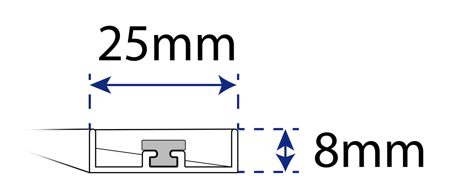 moustiquaire enroulable porte dimensions rail reception oppose