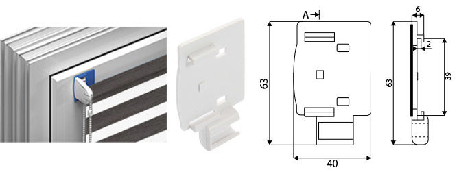 store jour/nuit fixation adhesive store jalousie dimensions