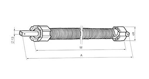 spring for roller shutter