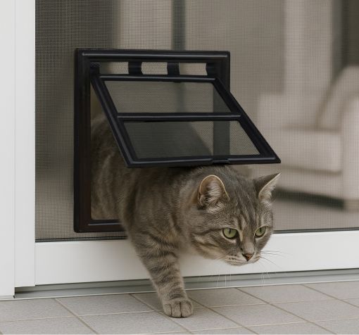 chatière pour moustiquaire