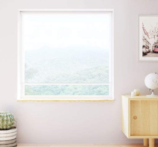 Store Enrouleur Voile Uni Non feu M1