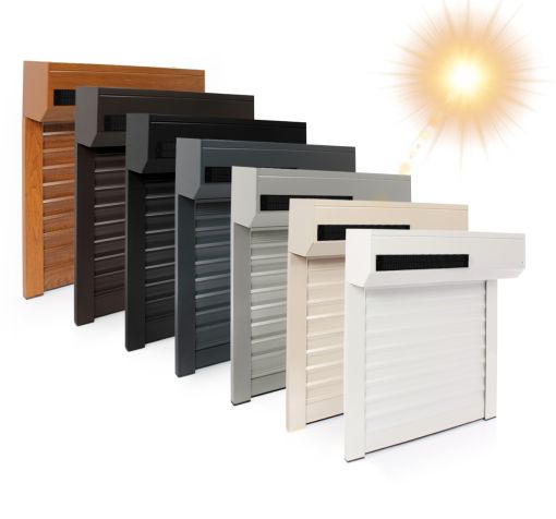 Maßgefertigte Solar-Rollladenrenovierung bei Avosdim