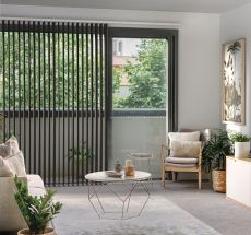 Store californien sur mesure moderne noir