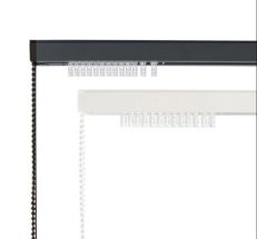 Rail sur mesure pour store californien 