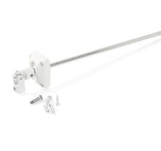 Sortie de caisson 45° et sous coffre pour manivelle Ø 12mm Tige hexa 10mm 