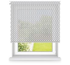 Store Enroulable sur Mesure noir & blanc