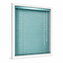 Venetiaanse aluminium jaloezie op maat in blauw