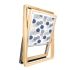 Estor compatible VELUX ® Opaco marco gris