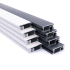 Lot de 4 profils alu recoupables pour moustiquaire cadre fixe