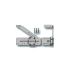 Equerre réglable pour moteurs Somfy Ø50 et 60mm 9420601