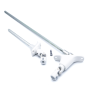 Triple cardan étroit blanc 370 + 155 - ZF D593AB