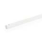 Tringle seule hexagonale Ø 10mm acier laqué blanc