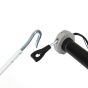Manivelle avec crochet 1300mm pour moteurs secours
