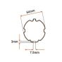 Adaptations Axe ZF64 pour moteurs AVOSDIM ø45mm