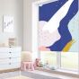 store bébé motif abstrait moderne