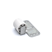 Galet anti flexion pour volet roulant
