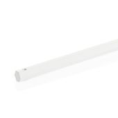Tringle seule hexagonale Ø 10mm acier laqué blanc