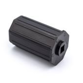 Embout de tube octogonal ø 40 pour axe de volet roulant