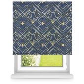 Estilo de tienda Art Déco Azul M0387