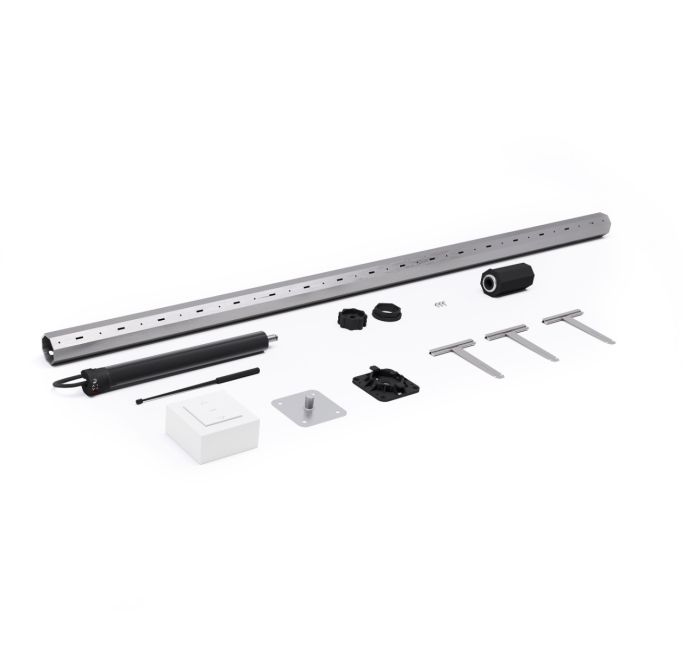 Kit axe motorisé filaire court AVOSDIM pour volet roulant