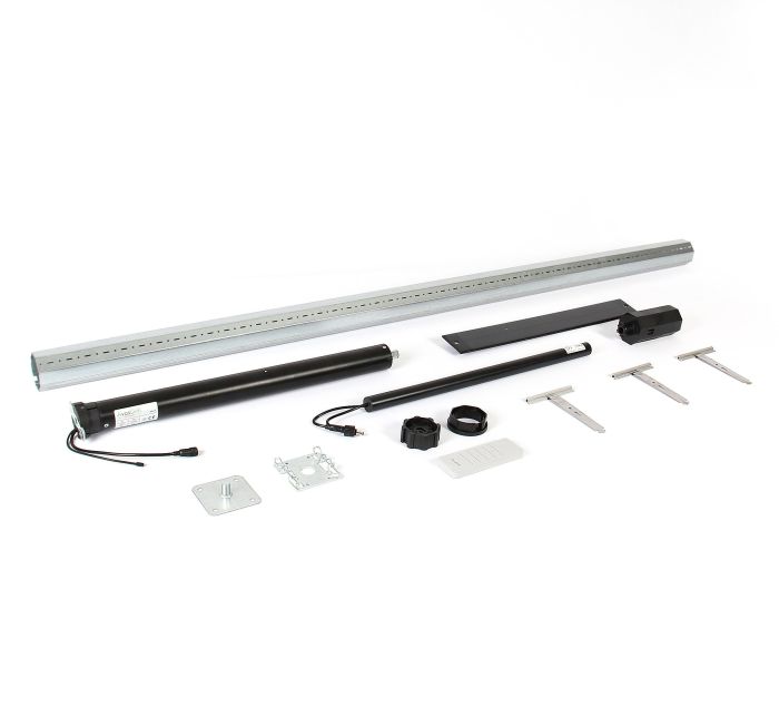 Fensteröffnung mit Solarpanelbetrieb