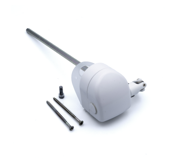 Renvoi façade tirage direct 6p7 200 gauche blanc - ZF D901BNG