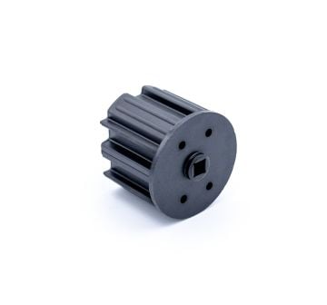 Embout ZF64 carré 8 non débouchant pour volet roulant ZF A299