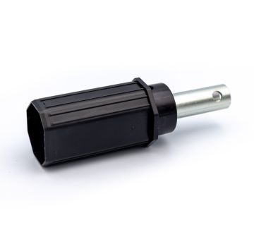 Embout octo 40 crabot +tube ø16 l90 pour volet roulant - ZF A403