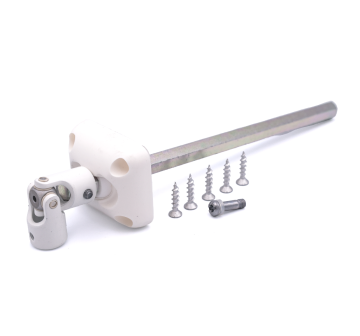 Bloc guide gen. al12 - 6p10 l165 blanc