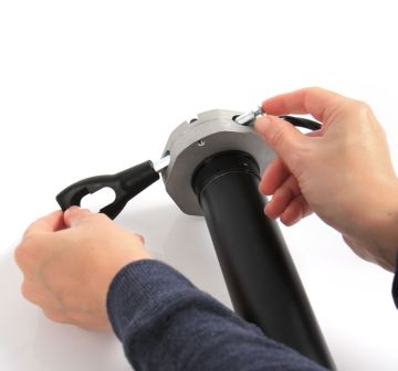 Anneau pour sortie de caisson pour moteur manoeuvre secours