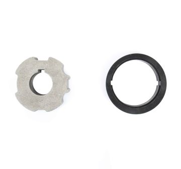 Adaptations Axe octogonal ø60mm pour moteurs Solutio ø45mm (roue et couronne)