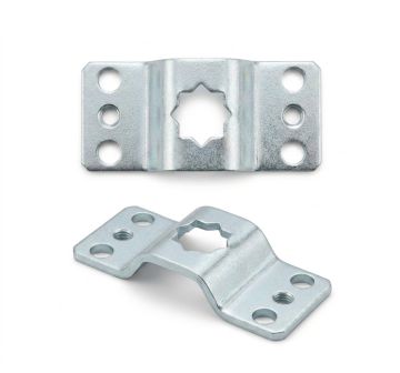 Support pour moteur de volet Omega en metal