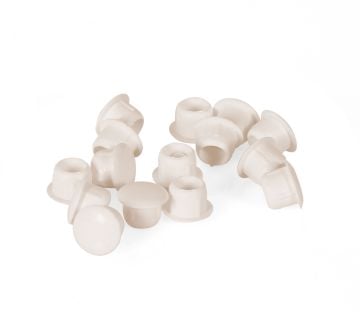 Cache vis beige clair Ø10mm - Lot de 10