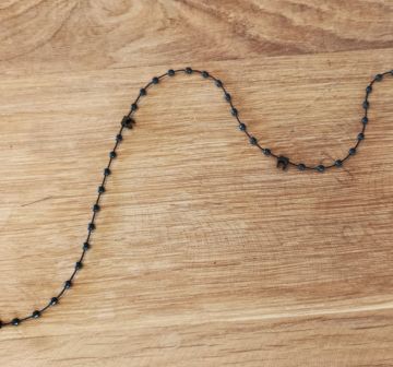 Chainette de liaison store 89mm noire pour store californien