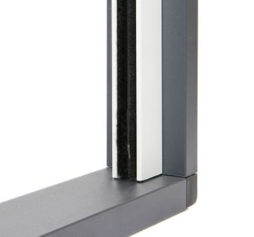 Unito spazzola per zanzariere avvolgibili verticali Avosdim Luxe - Per diapositiva di zanzariera verticale Avosdim Luxe