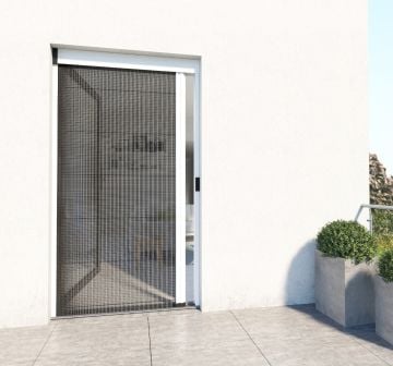 Premium pleated fly screen for doors