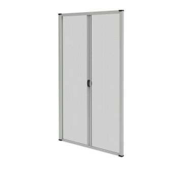 Moustiquaire double porte ALU Gris RAL 7038 L2400 x H2300mm