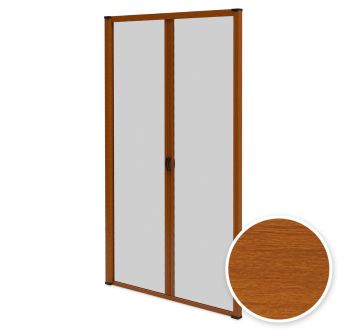 Zanzariera per Porta Vetrata Rovere Dorato