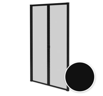 Zanzariera per Porta Vetrata nero