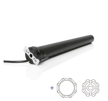 Motor para persiana AvosDim con accesorios de fijación