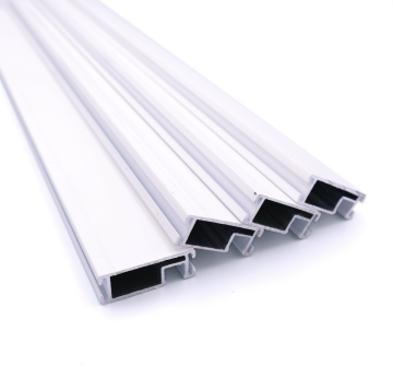 Viererpack Fliegengitter Profile - 1000 mm - Alu - Weiß