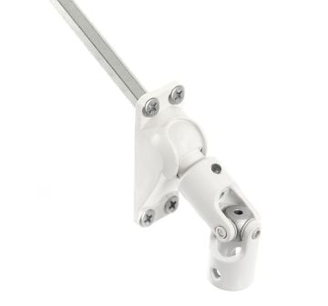 Sortie caisson 90° de Volet roulant pour manivelle Ø 12mm