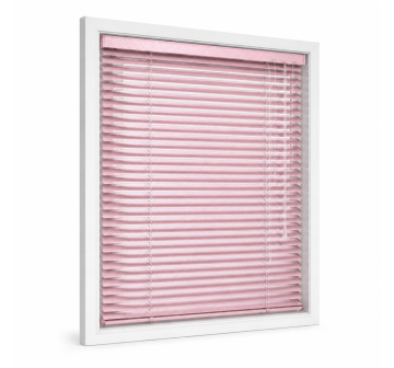 Venetiaanse aluminium jaloezie op maat in roze glitter