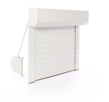 Kit persiana avvolgibile con cinghia H120 x L120 cm Bianco