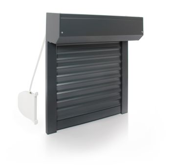 Tapparella manovra con Cinghia Tagliabile ALL Grigio 7016 H155 x L120 cm