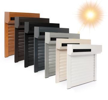 Rolluiken op maat in zonne-energie renovatie bij Avosdim