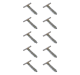 Attache tablier avec gaine PVC pour volet roulant lot de 50